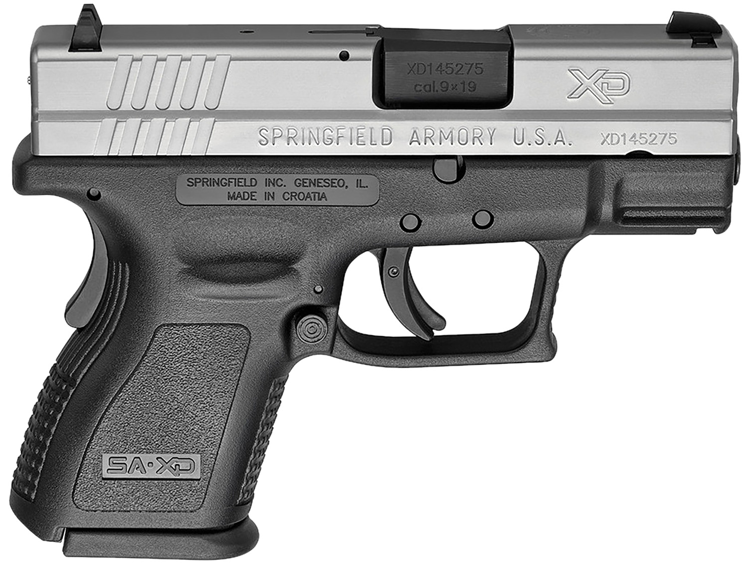Springfield Armory XD *CA Compliant Pistol Rental | 9mm | 3in