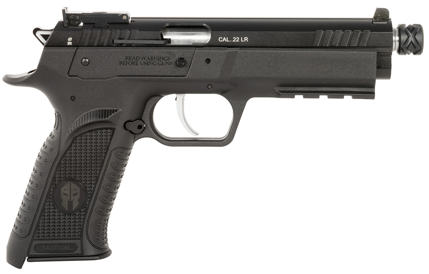 Tanfoglio Force Tactical Pistol Rental | .22 LR | 4.4in | Black