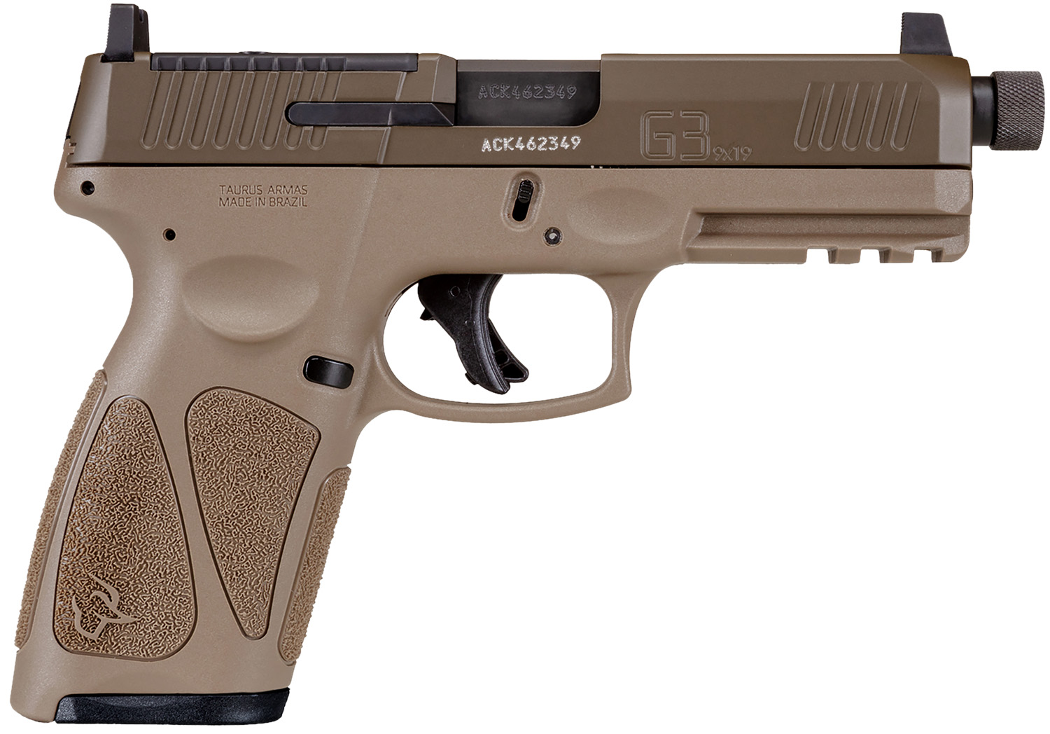 Taurus G3 T.O.R.O. Tactical Pistol Rental | 9mm | 4in