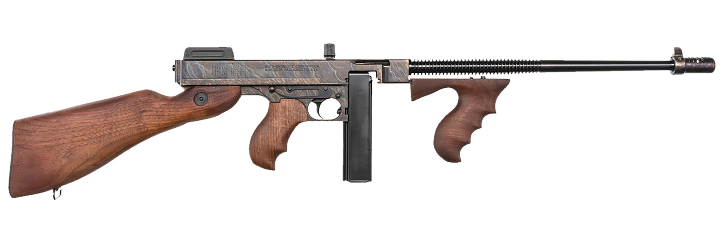 Thompson 1927A-1 Deluxe Semi-Auto Rifle Rental | .45 ACP | 18in