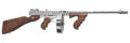 Thompson 1927A-1 Deluxe Semi-Auto Rifle Rental | .45 ACP | 16.5in | Hard-Chrome w/Tiger Stripe