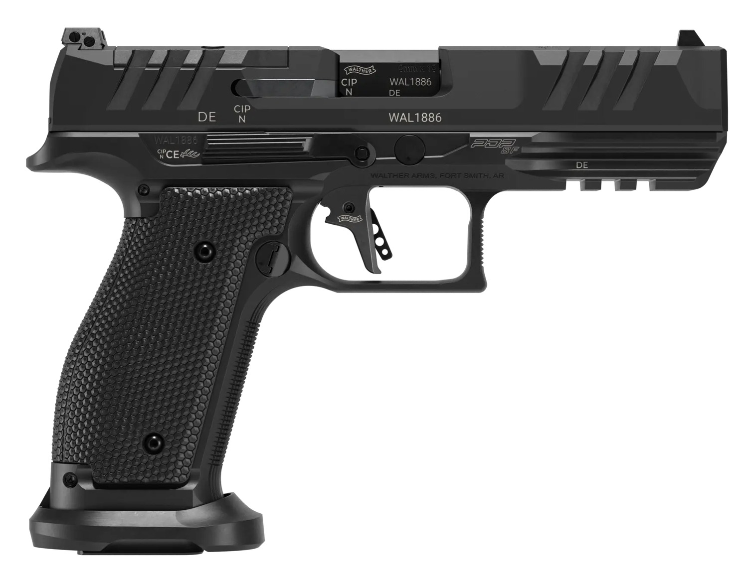 Walther Arms PDP Pistol Rental | 9mm | 4.5in | Black