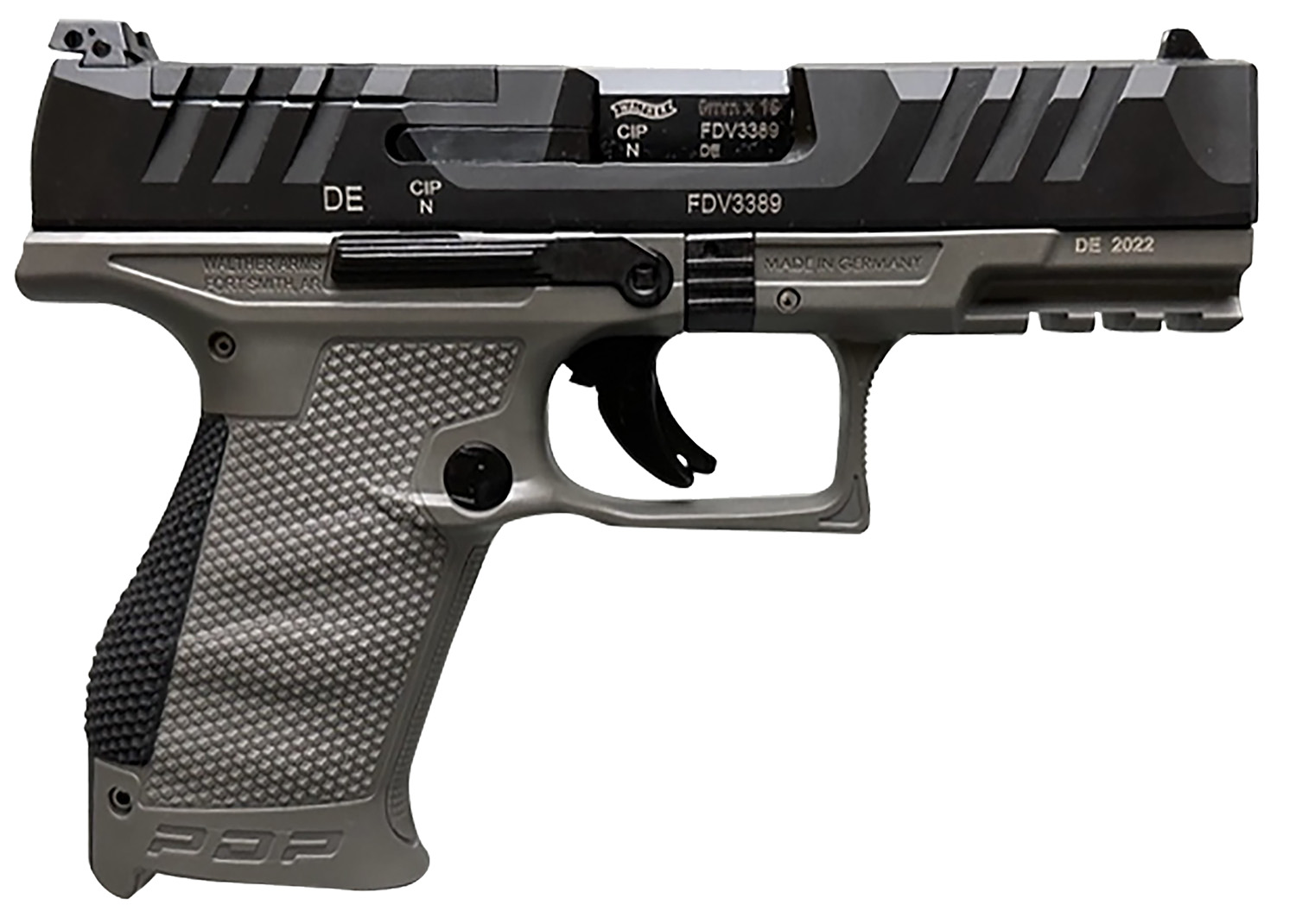 Walther Arms PDP Compact Optic Ready Pistol Rental | 9mm | 4in | Gray