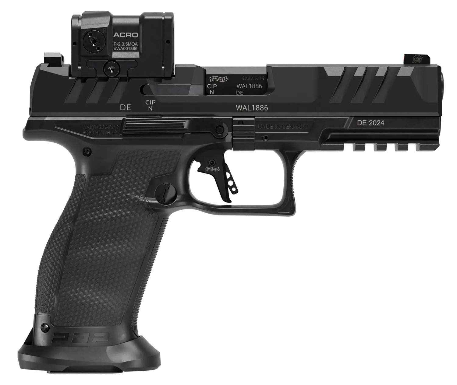 Walther Arms PDP Pro ACRO Pistol Rental | 9mm | 4.5in