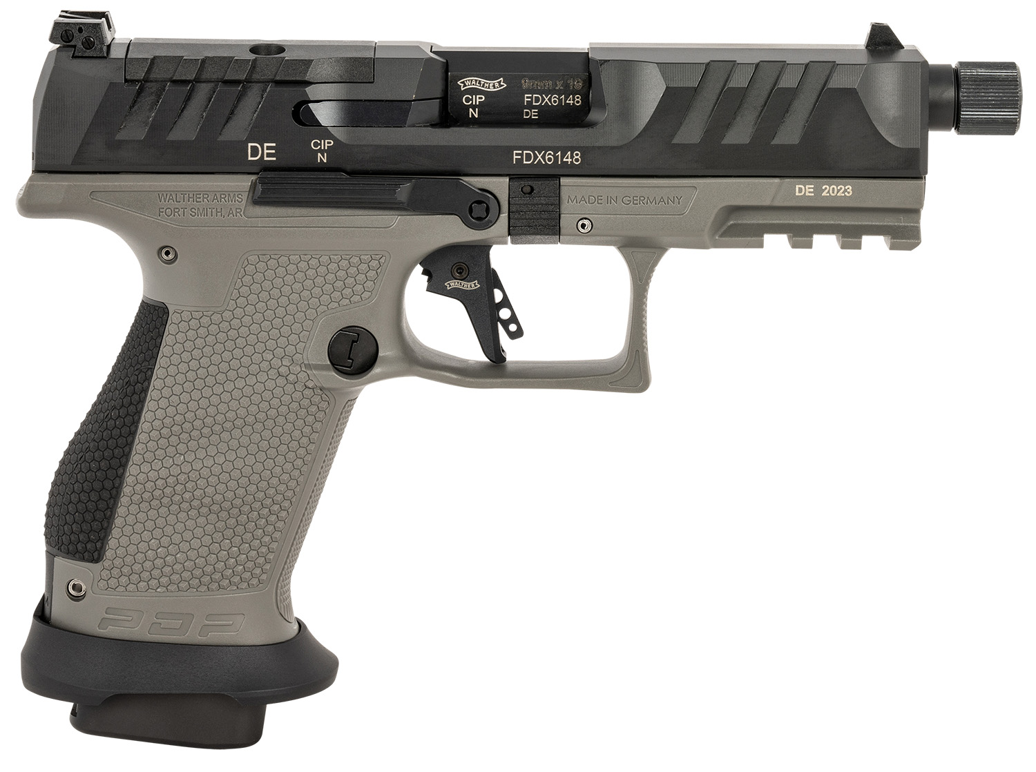 Walther Arms PDP Pro SD Pistol Rental | 9mm | 4.6in | Tungsten Gray