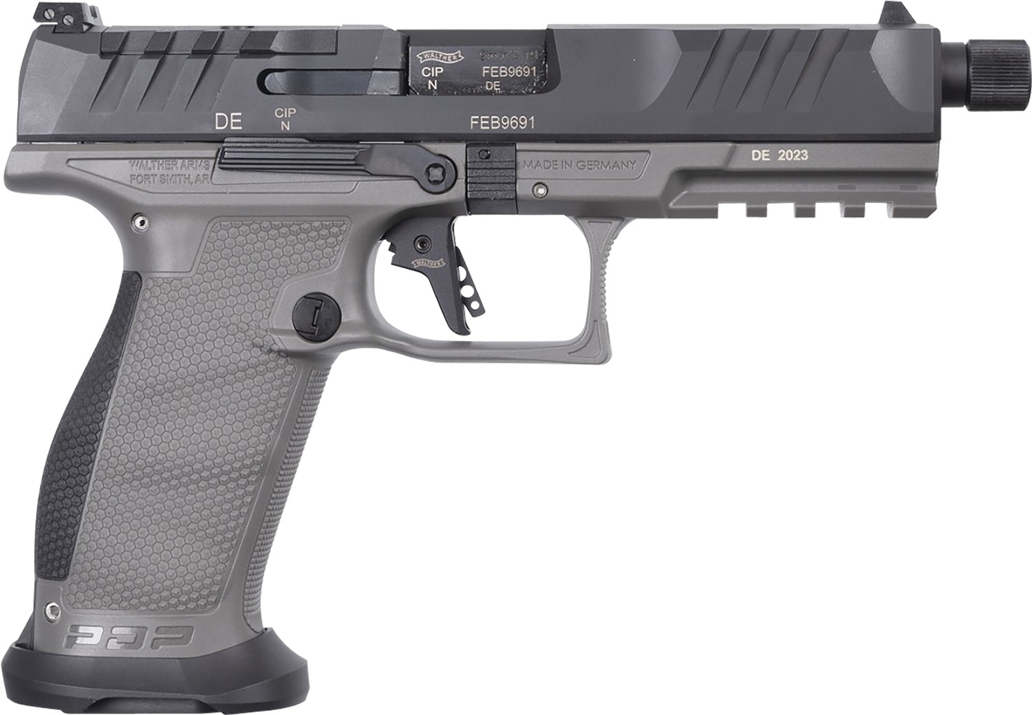 Walther Arms PDP Pro SD Pistol Rental | 9mm | 5.1in | Tungsten Gray